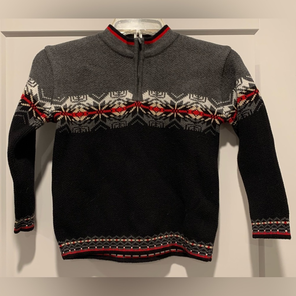 HANNAH ANDERSSON Kids Fairisle Sweater